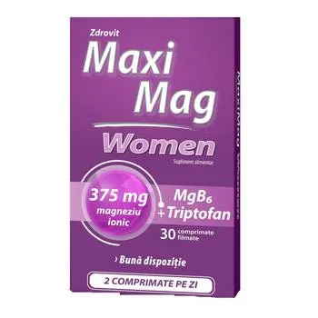 Maximag Women, 30 comprimate, Zdrovit