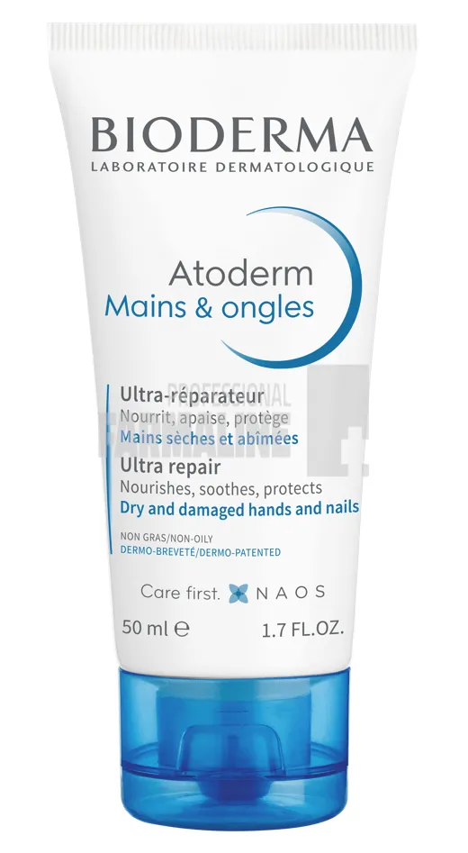Bioderma Atoderm Crema pentru maini si unghii 50 ml