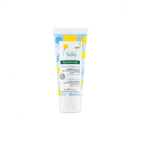 Klorane Bebe Crema hidratanta pentru fata si corp, 40ml