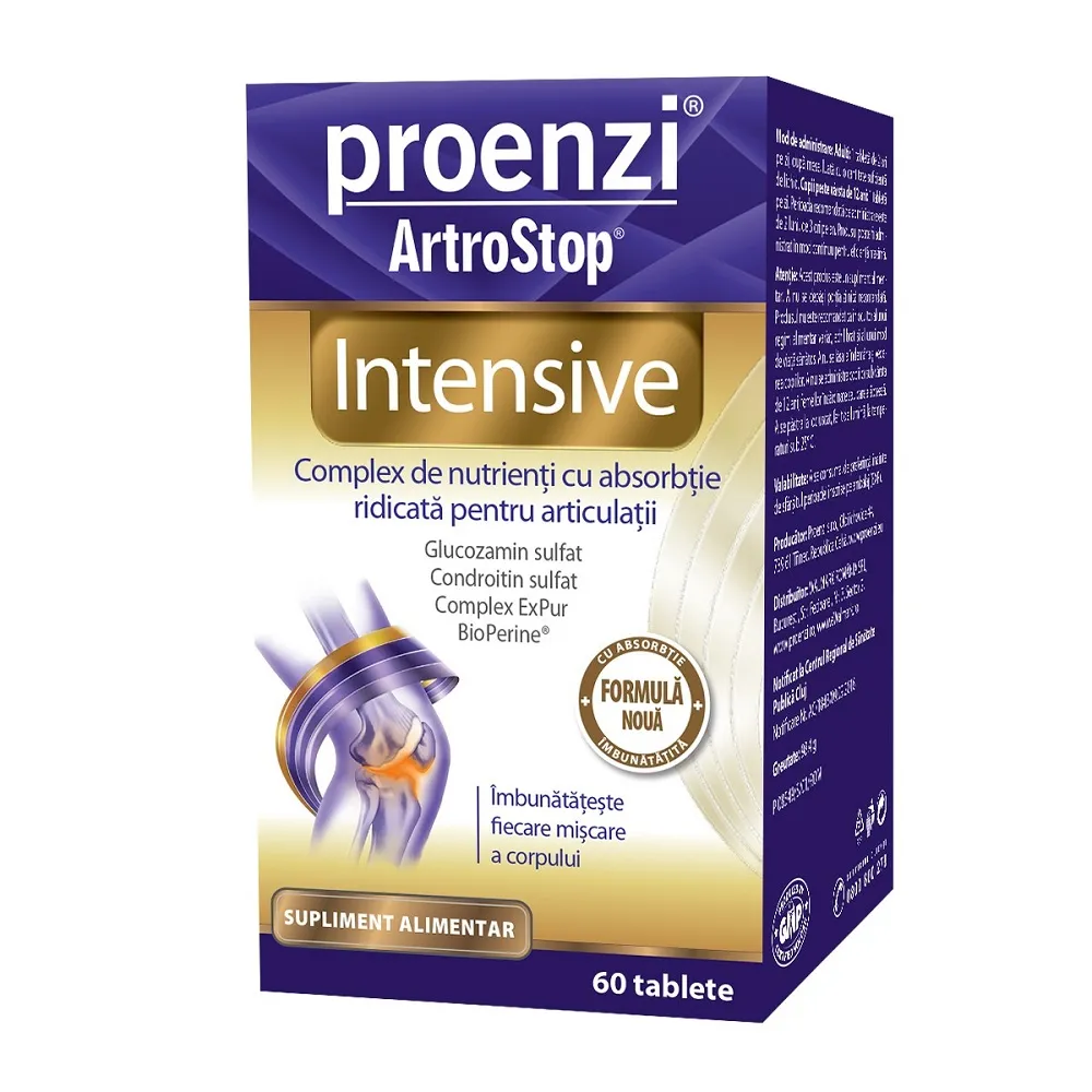 Walmark Proenzi ArtroStop Intensive 60 de tablete