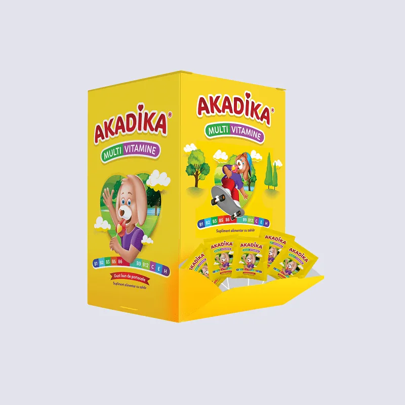 Akadika Multivitamine acadele 50 bucati