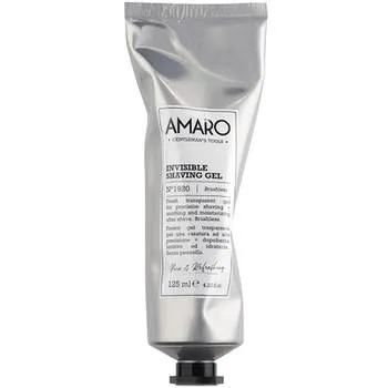 Gel pentru barbierit Invisible, 125ml, Amaro