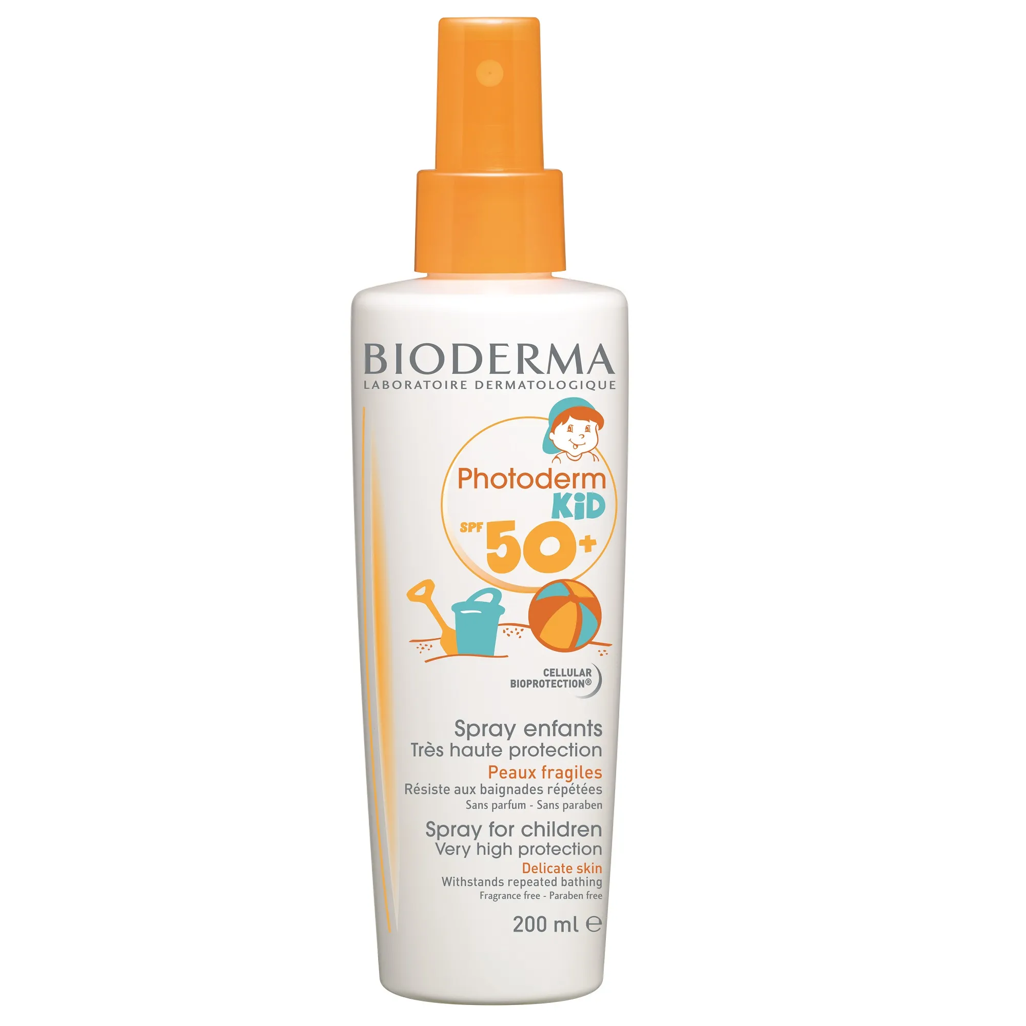 BIODERMA Spray protectie solara pentru copii Photoderm Kid SPF 50+, 200 ml