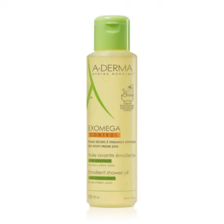 Aderma Exomega Control Ulei De Dus, 500 ml