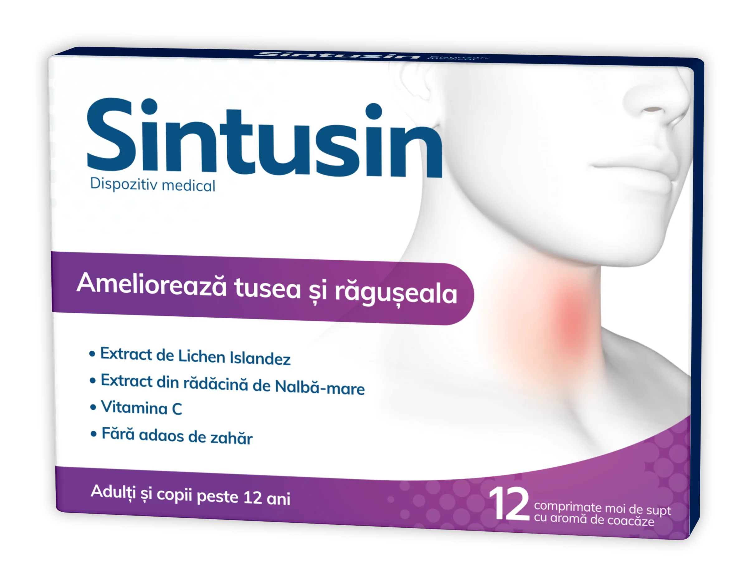 Zdrovit Sintusin x 12 comprimate de supt