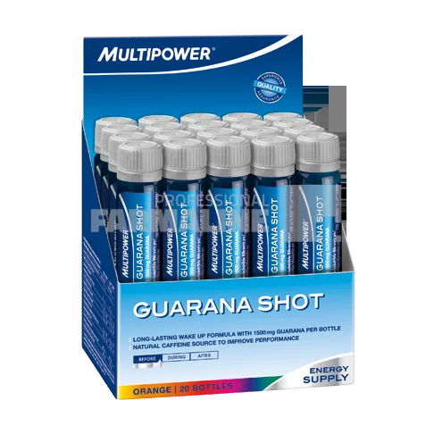 Guarana Shot 20 fiole 25 ml