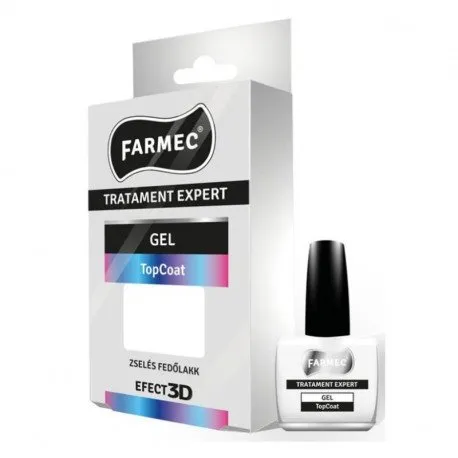 28610 Farmec Tratament Expert Gel Top Coat, 11Ml