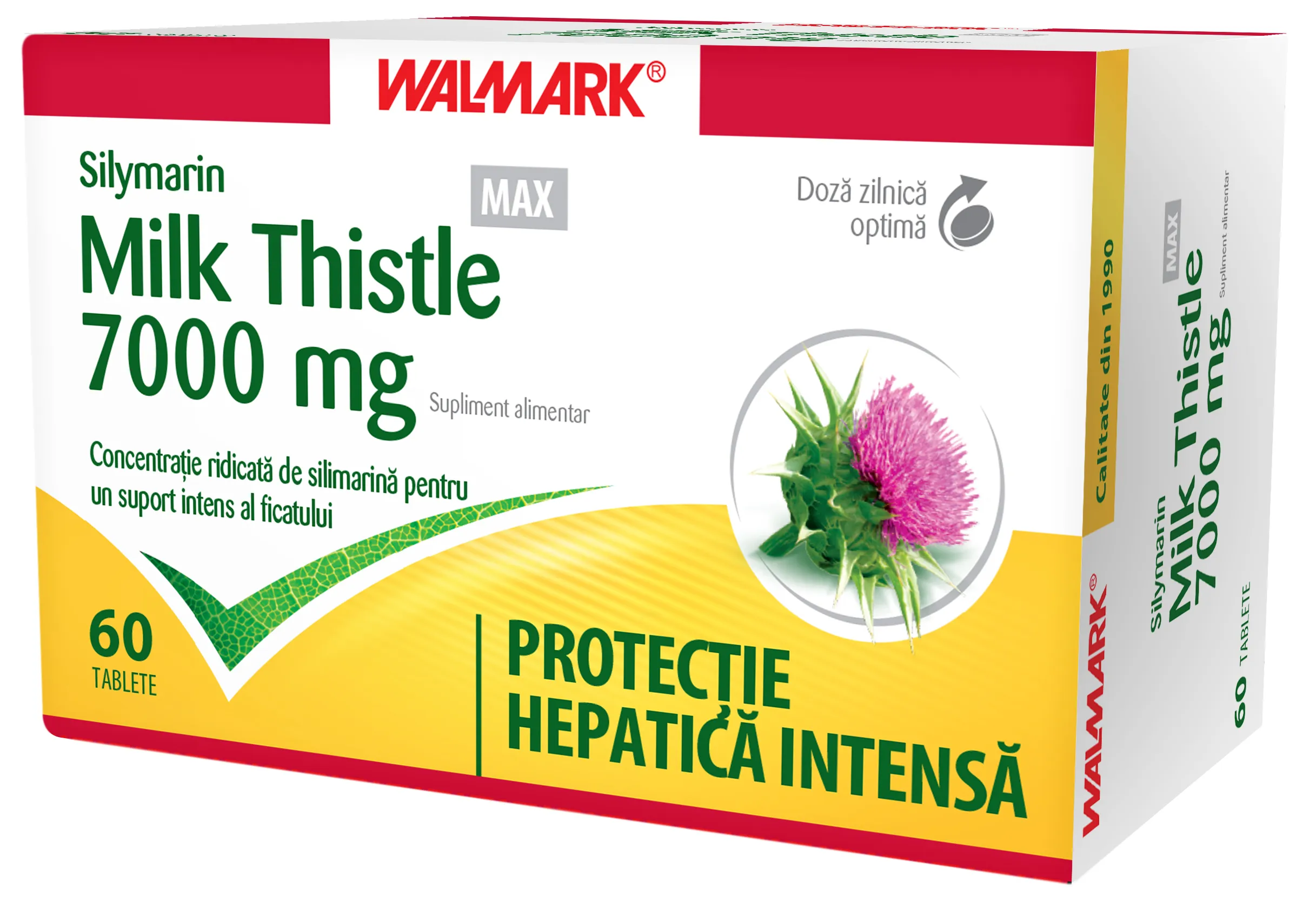 Walmark Silimarina Milk Thistle Max 7000mg x 60 comprimate