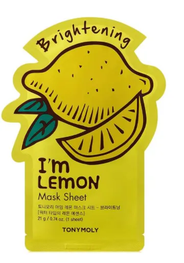 Masca "l am" pentru stralucire cu Lamaie 21g (Tonymoly)