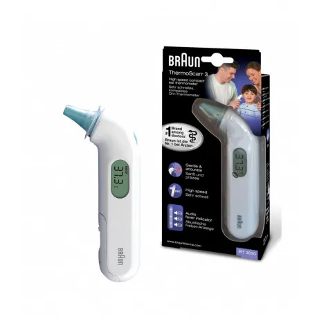 Braun Thermoscan 3 - termometru auricular, TOW004783