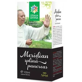 Tinctura Meridian pentru splina si pancreas Santo Raphael, 100ml, Steaua Divina