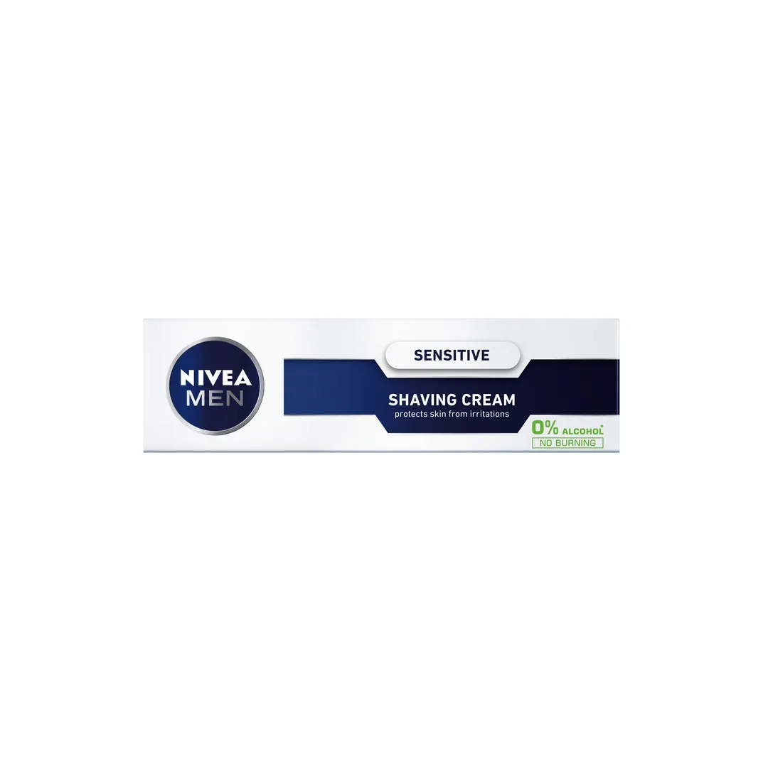 Crema de ras Nivea Men pentru ten sensibil, 100 ml