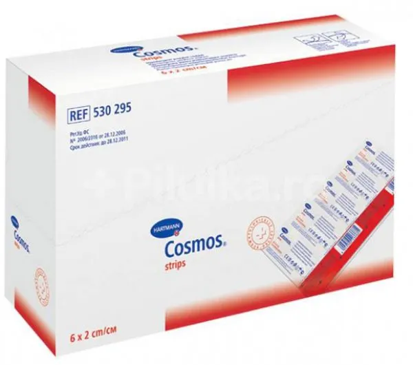 Hartmann  Cosmos Plasturi 2cm x 6cm x 250 bucati