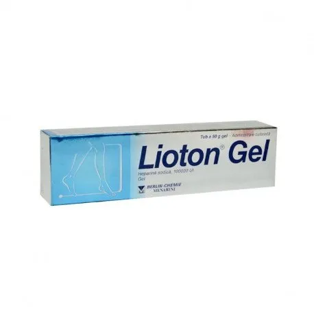 Lioton gel 100.000UI, 50 g, ajutor dureri musculare