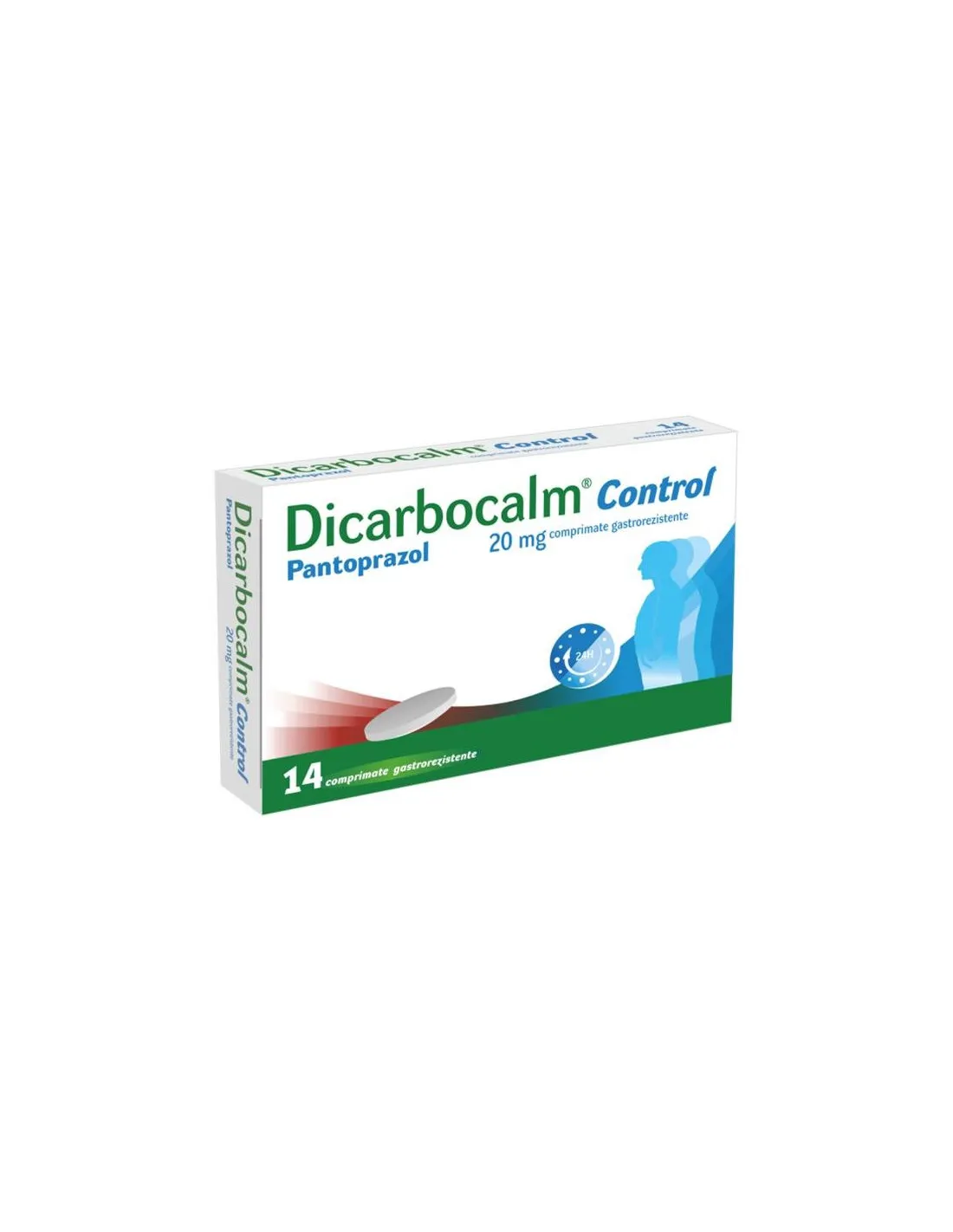 Dicarbocalm Control 20mg bl x 14cp.grez.