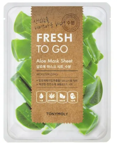 Masca hidratanta cu Aloe vera 20g (Tonymoly)