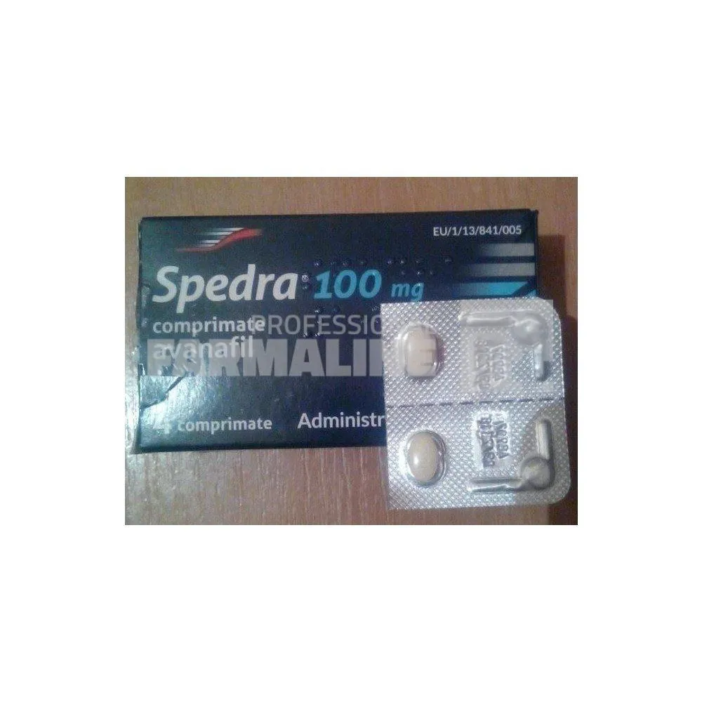SPEDRA 100mg x 4 COMPR. 100mg MENARINI INTERNATION - BERLIN CHEMIE