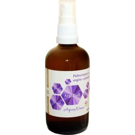 Lotiune fata spray Argipuff 30ppm, 100ml, Aghoras