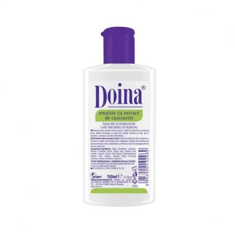 3050 Doina Emulsie cu Extract de Castraveti, 150 ml