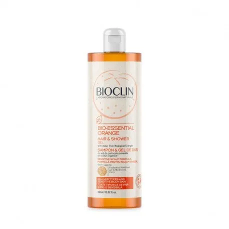 BIOCLIN BIO-ORANGE Sampon&gel de dus, 400ml