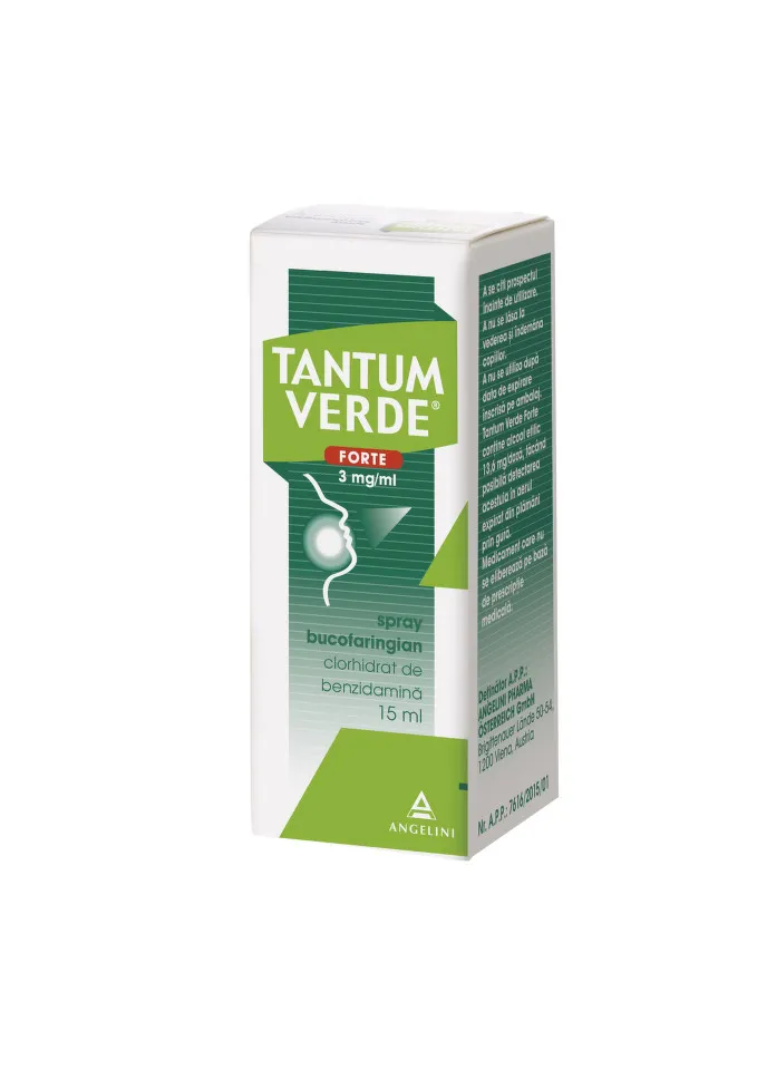 TANTUM VERDE FORTE SPRAY 0.3% 15ML