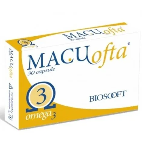 Macuofta, 30 capsule, Biosooft