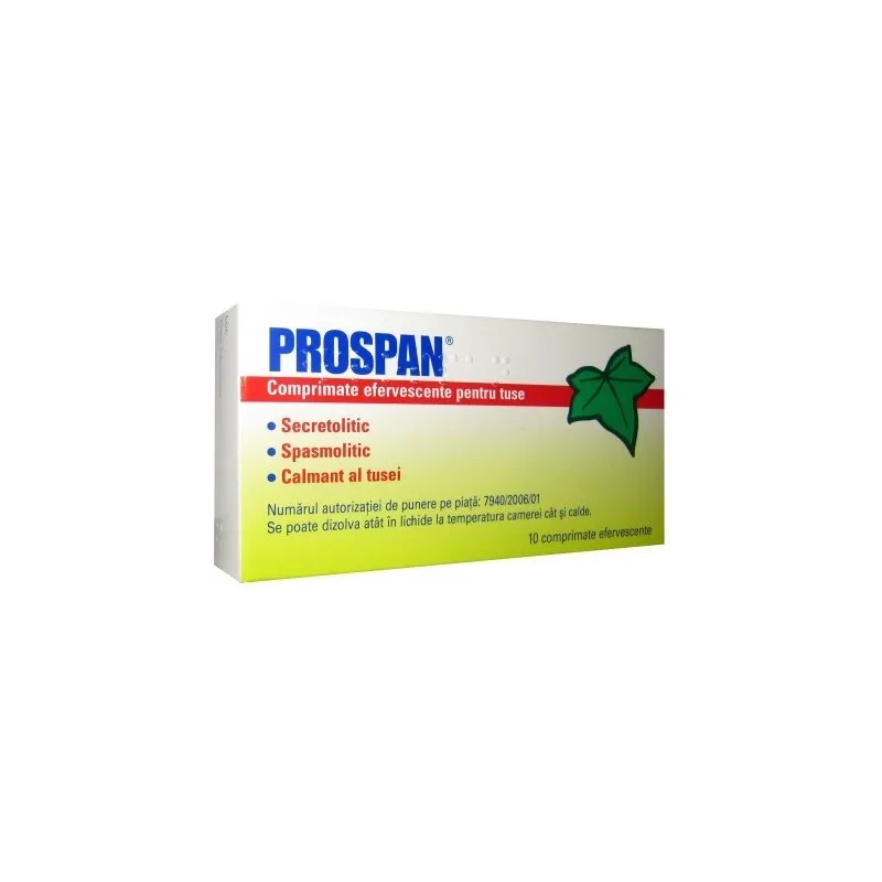 PROSPAN 10 COMPRIMATE EFERVESCENTE