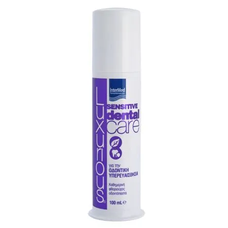 Pasta de dinti pentru sensibilitate dentara Luxurious Dental Care Sensitive, 100 ml, Intermed
