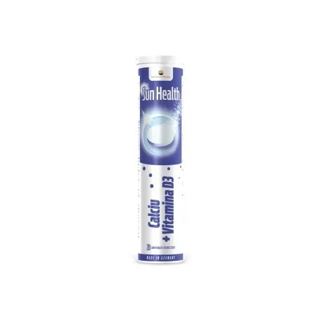 SUN WAVE SUN HEALTH CALCIU VITAMINA D3 20CP EFF