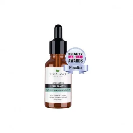 Bio Balance Super Serum Hyaluronic 3D Acid Hialuronic Multi-molecular 1%,30 ml