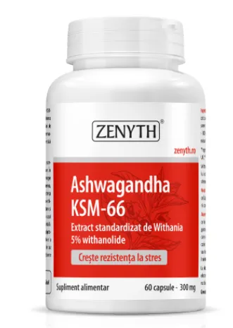 Ashwagandha KSM-66 60cps ( Zenyth)