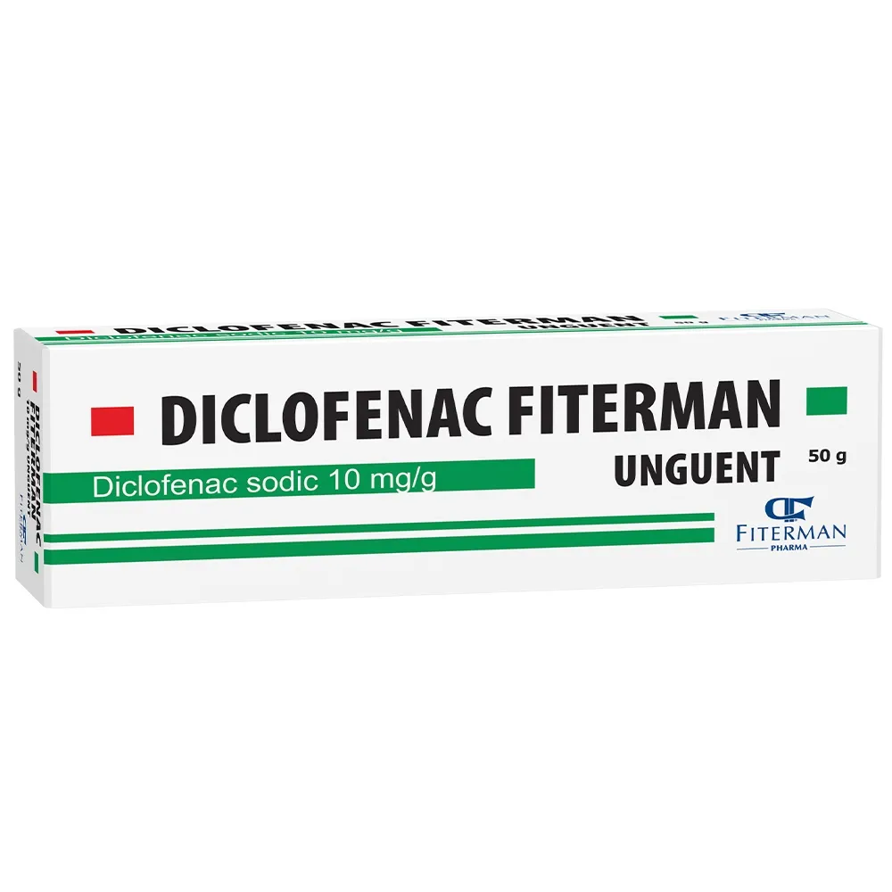 Diclofenac 10mg/g unguent x 50 grame
