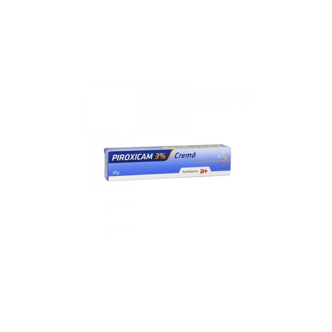 Piroxicam, 3% crema 35 g, Antibiotice SA