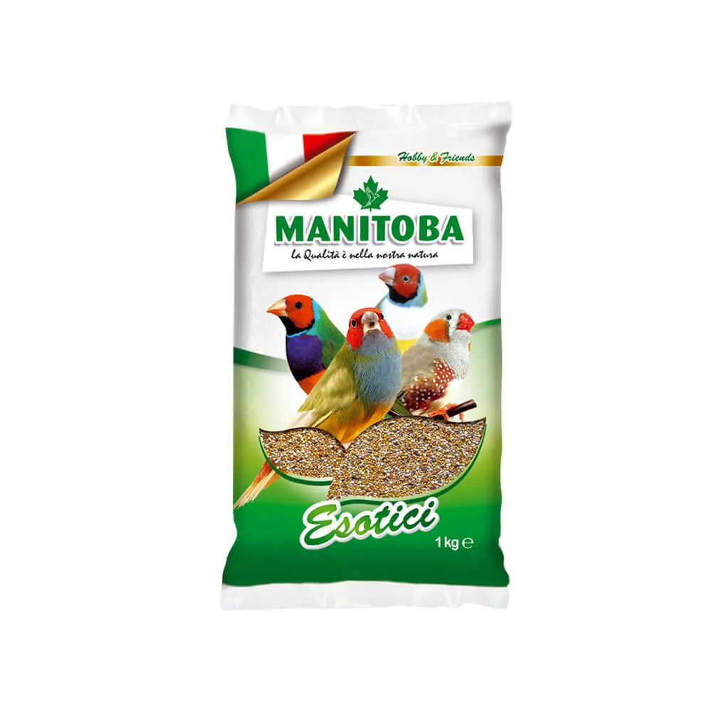 Manitoba Esotici - Hrana completa pentru pasari exotice - 1kg