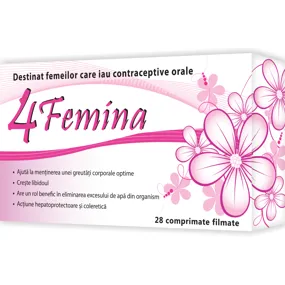 4 Femina, 28 comprimate, Zdrovit