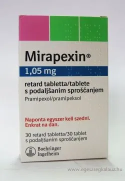 MIRAPEXIN 1,05 mg x 30 COMPR. ELIB. PREL. 1,05mg BOEHRINGER INGEL-33