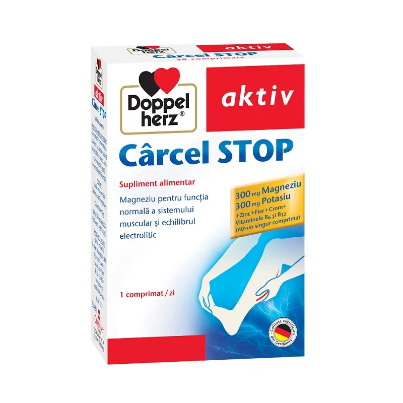 DOPPELHERZ Aktiv Carcel Stop, 30 comprimate