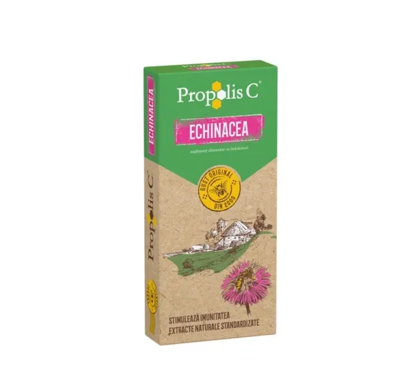 Propolis C + echinaceea , 30 comprimate,Fiterman