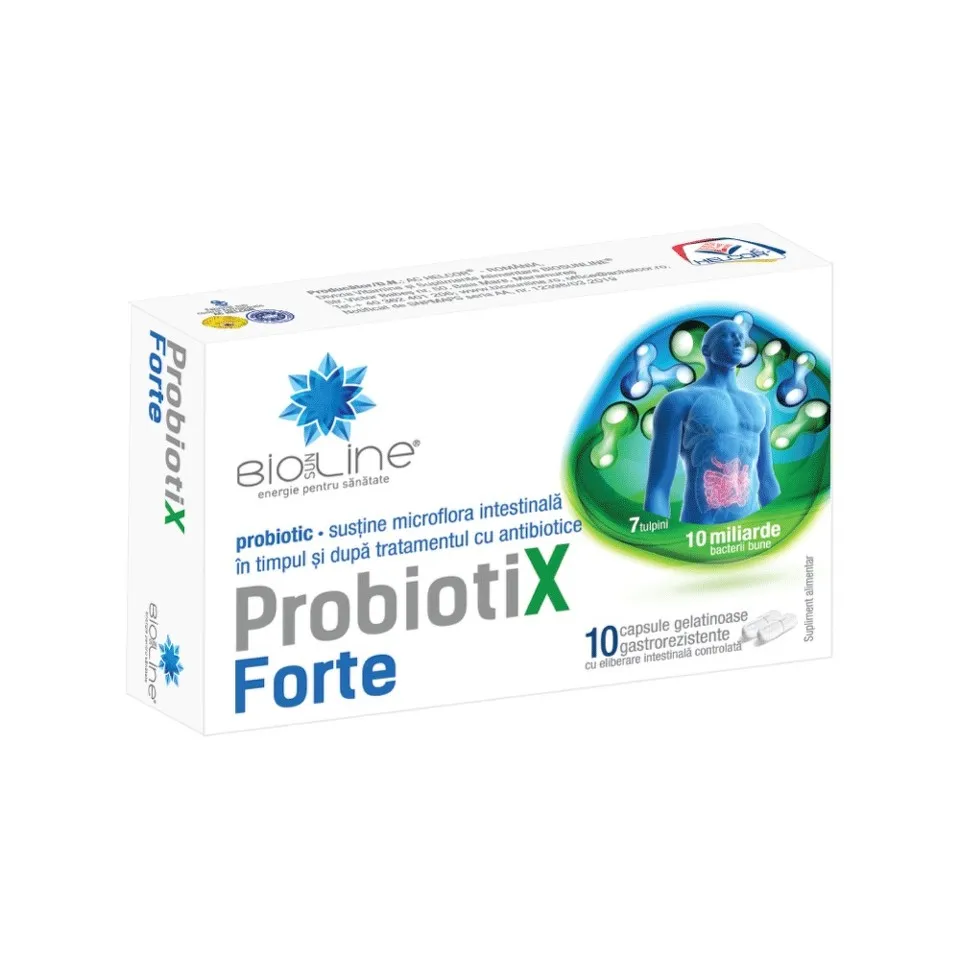 PROBIOTIX FORTE 10 CAPSULE GASTROREZ 1+1 GRATIS