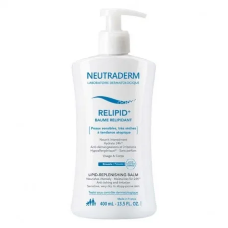 Neutraderm Relipid+ Balsam relipidizant pentru fata si corp, 400 ml