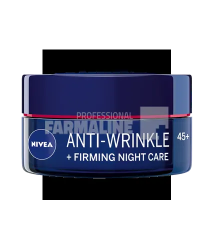 Nivea 81272 Crema de noapte antirid pentru fermitate 45+ ani 50 ml