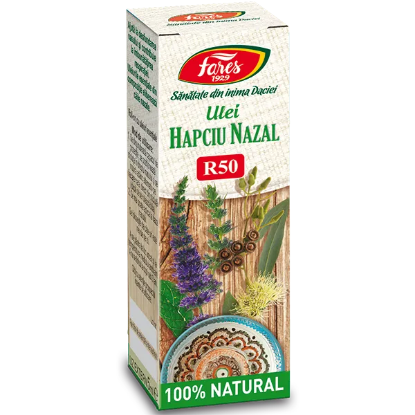Hapciu nazal ulei x 5ml (Fares)