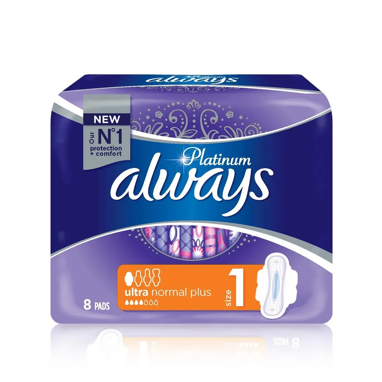 ALWAYS PLATINUM NORMAL 8 BUC