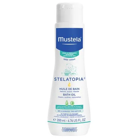 Stelatopia ulei de baie piele cu tendinta atopica, 200 ml, Mustela