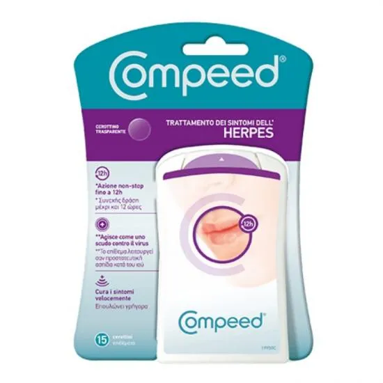 Compeed Plasturi Antiherpetic x 15 plasturi