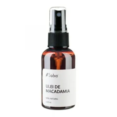 Ulei de macadamia, 60 ml, Sabio