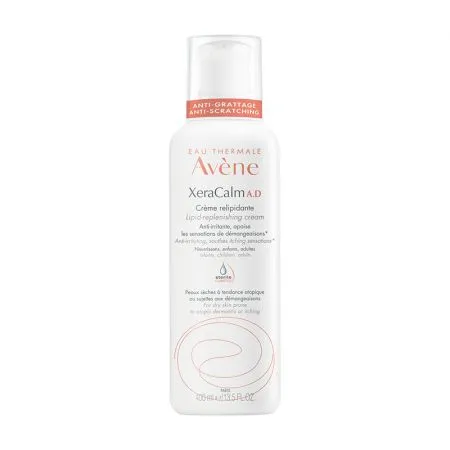 Crema relipidanta pentru pielea uscata predispusa la dermatita atopica sau prurit XeraCalm AD, 400 ml, Avene