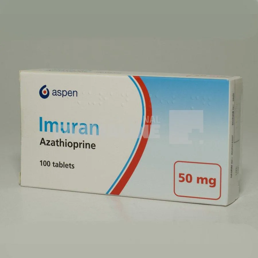 IMURANÃ‚Â« X 100 COMPR. FILM. 50mg ASPEN PHARMA TRADING