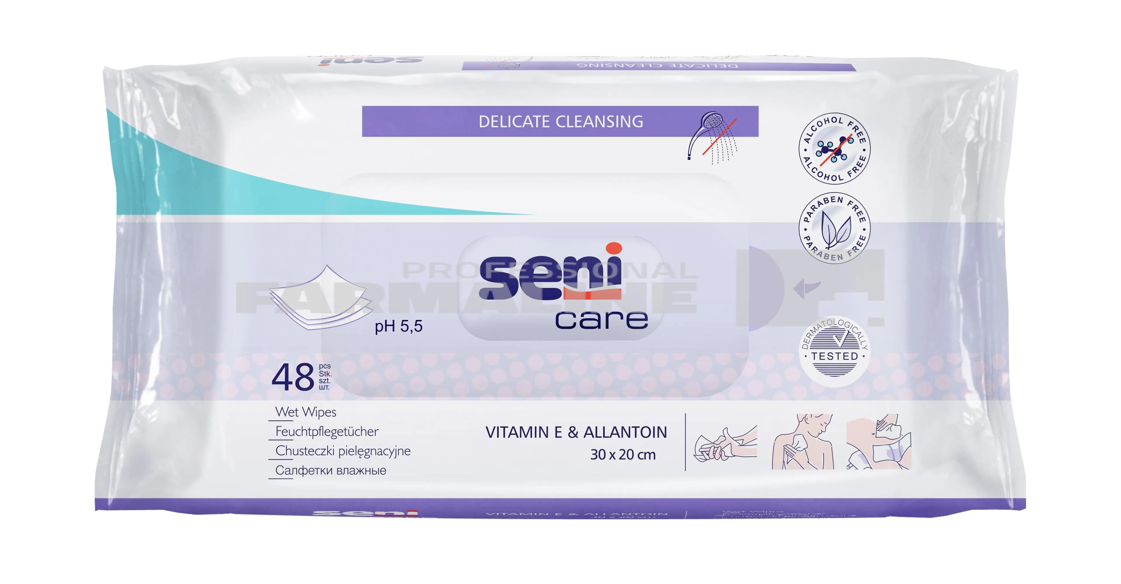 Seni Care Servetele umede 48 bucati