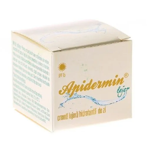 Apidermin lejer crema hidratanta zi SPF15 x 50ml